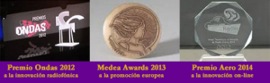 Premios Ondas 2012, Medea Awards, Aero 2014