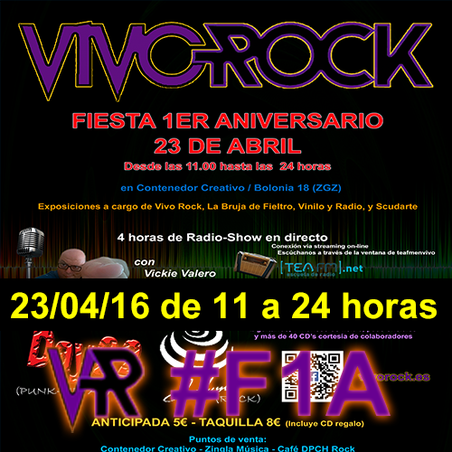 Fiesta de IAniversario de Vivo Rock