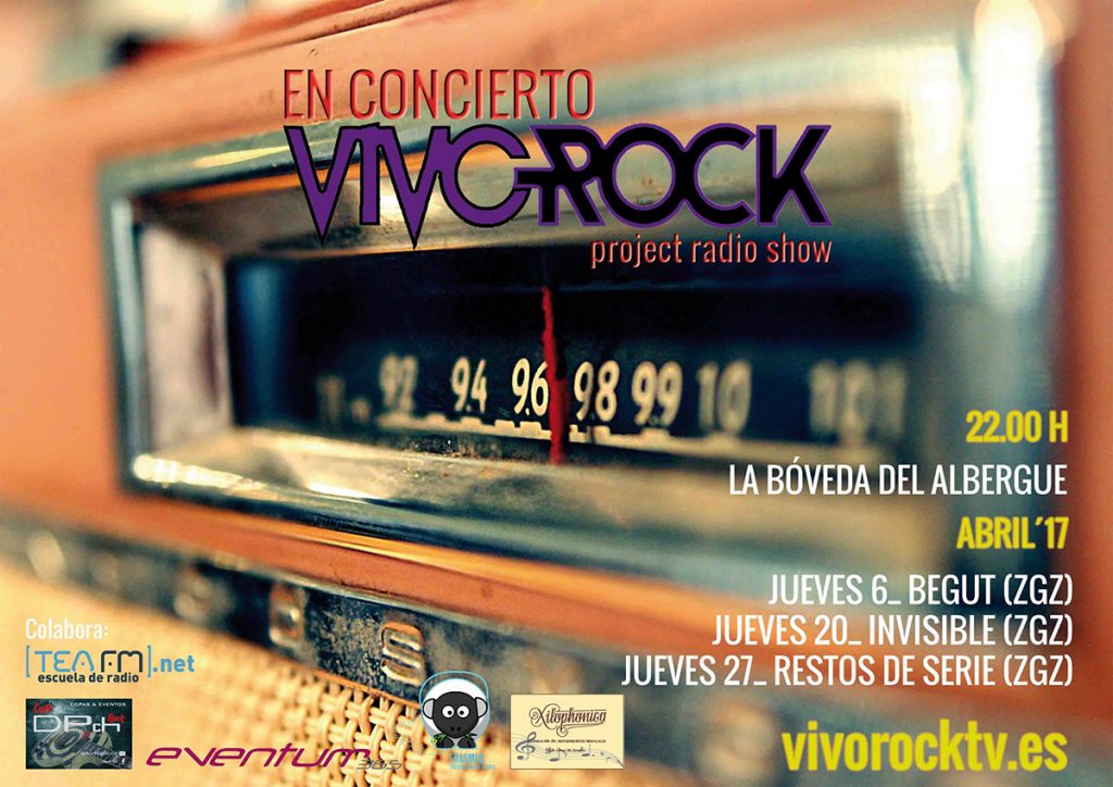 VivoRock En Concierto: Programación de Abril '17